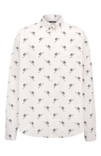 Хлопковая рубашка Balenciaga