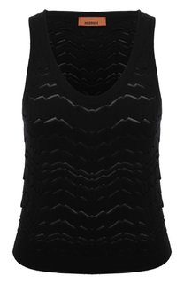 Топ из вискозы и шерсти Missoni