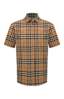 Хлопковая рубашка Burberry