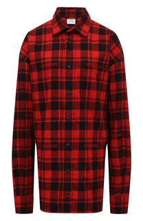 Хлопковая рубашка VETEMENTS