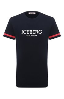Хлопковая футболка Iceberg