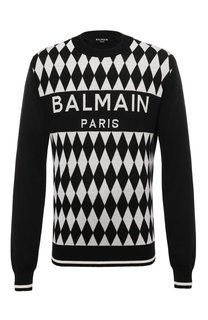Шерстяной джемпер Balmain