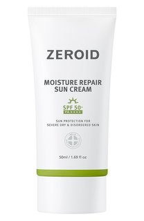 Увлажняющий солнцезащитный крем для сухой кожи SPF50+ (50ml) Zeroid