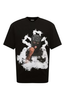 Хлопковая футболка Comme des Fuckdown