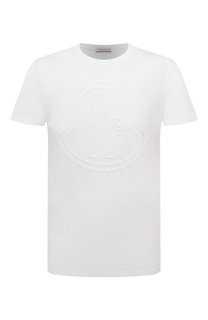 Хлопковая футболка Moncler