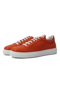 Кожаные кеды Kiton