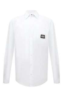 Хлопковая рубашка Dolce & Gabbana