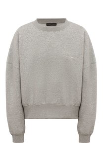 Хлопковый свитшот Emporio Armani