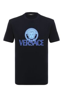 Хлопковая футболка Versace