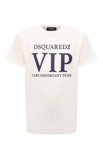 Хлопковая футболка Dsquared2