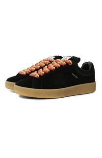 Замшевые кеды Curb Lite Lanvin