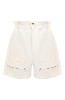Шорты из вискозы и льна Forte Dei Marmi Couture