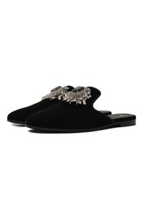 Бархатные сабо Euphemiee Giuseppe Zanotti Design