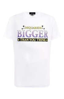 Хлопковая футболка Dsquared2