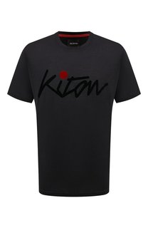 Хлопковая футболка Kiton