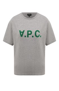 Хлопковая футболка A.P.C.