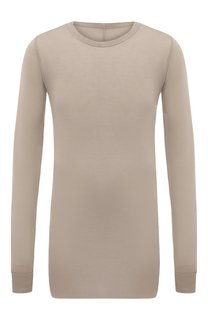 Лонгслив из вискозы и шелка Rick Owens
