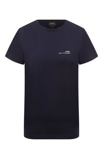 Хлопковая футболка A.P.C.