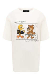 Хлопковая футболка DOMREBEL