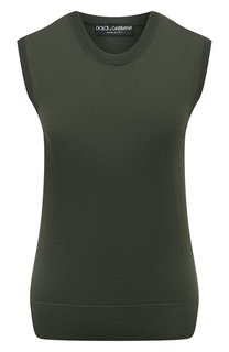 Шерстяной топ Dolce & Gabbana
