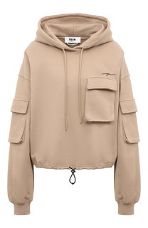 Хлопковое худи MSGM