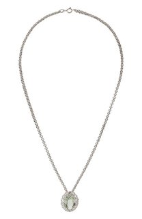 Цепочка с зелёным аметистом Secrets jewelry