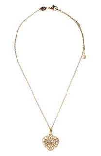 Кулон на цепочке Hyperbola Swarovski