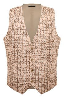 Льняной жилет Giorgio Armani