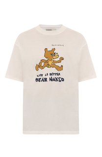 Хлопковая футболка DOMREBEL