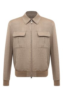 Льняной бомбер Corneliani