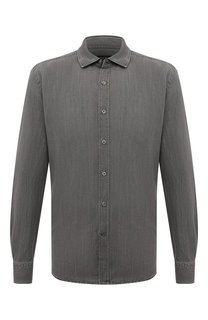 Джинсовая рубашка Zegna