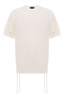 Хлопковая футболка Andrea Yaaqov