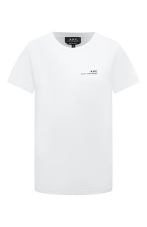 Хлопковая футболка A.P.C.