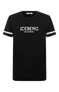 Хлопковая футболка Iceberg