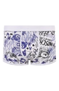 Хлопковые боксеры Moschino