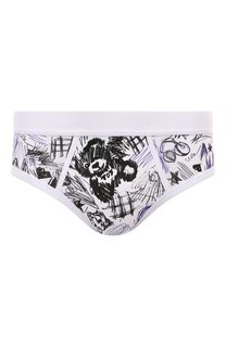 Хлопковые брифы Moschino
