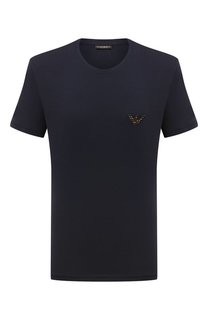 Хлопковая футболка Emporio Armani