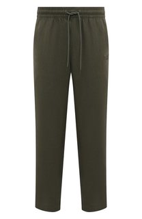 Брюки изо льна и вискозы Emporio Armani