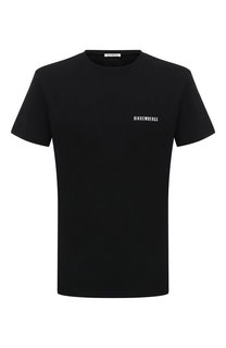 Хлопковая футболка Dirk Bikkembergs