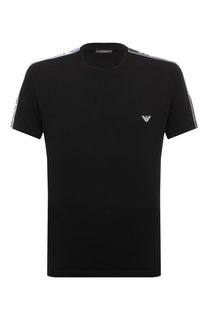 Хлопковая футболка Emporio Armani