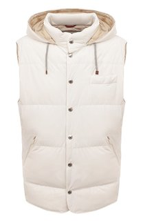 Пуховый жилет Brunello Cucinelli