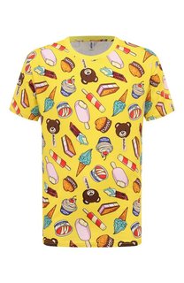 Хлопковая футболка Moschino