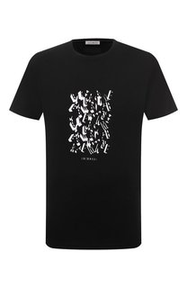Хлопковая футболка Dirk Bikkembergs
