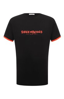 Хлопковая футболка Dirk Bikkembergs