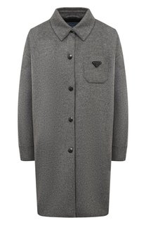 Шерстяная рубашка Prada