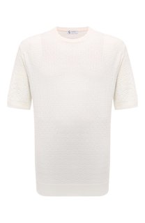 Джемпер из шелка и хлопка Il Borgo Cashmere