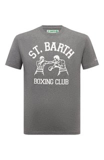Хлопковая футболка MC2 Saint Barth