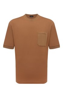 Хлопковая футболка Zegna