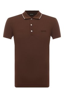 Хлопковое поло Zegna