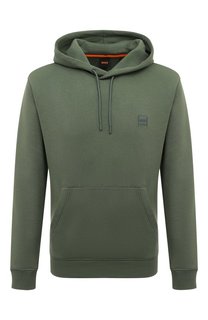 Хлопковое худи BOSS Orange